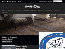Tablet Screenshot of floorsbyroberts.com